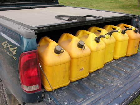Diesel fuel containers