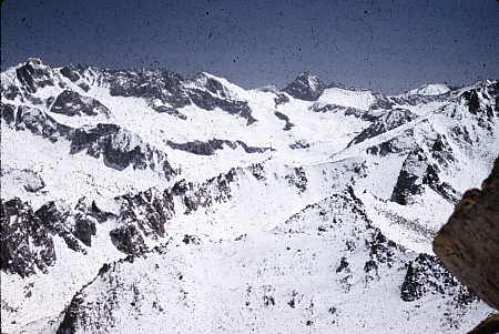 Mount Gould behind Kearsarge Pinnacles