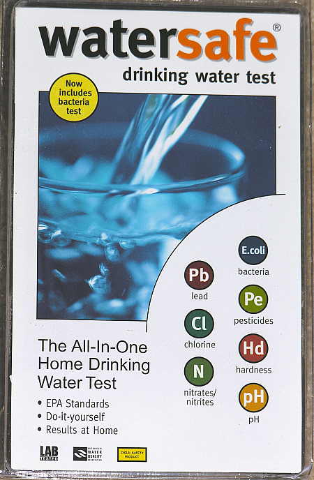 WaterSafe drinking water test kit
