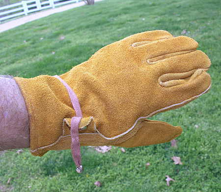 Some gloves are inappropriate