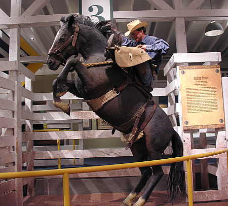 American rodeo exhibit