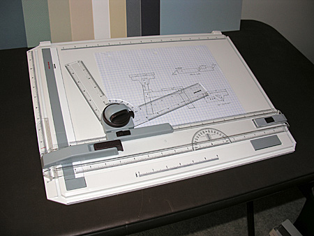 Portable drafting board