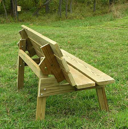 Bench Plans with Backs