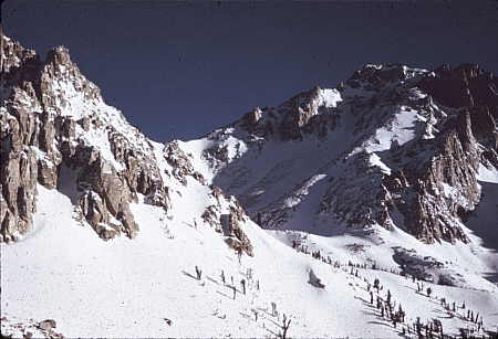 Glissade chute