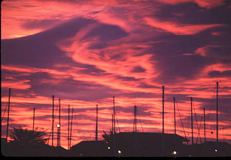 Sunset at Channel Islands Harbor