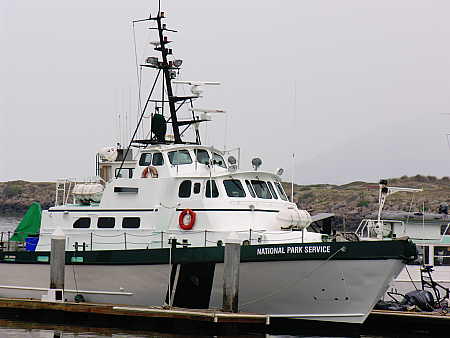 National Park Service utility vessel