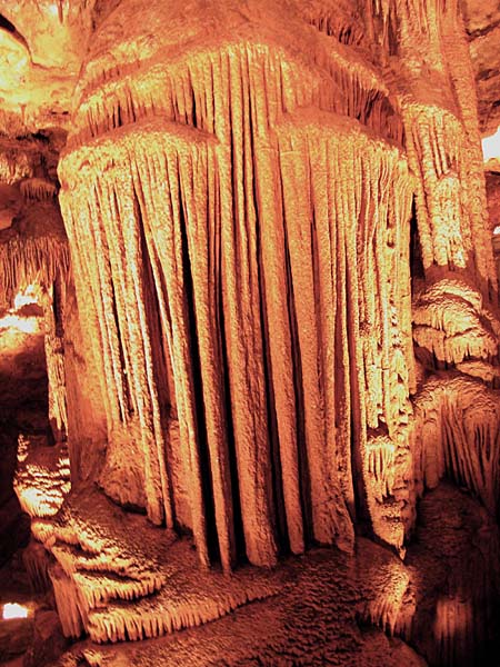 Formations inside Mystic Cavern